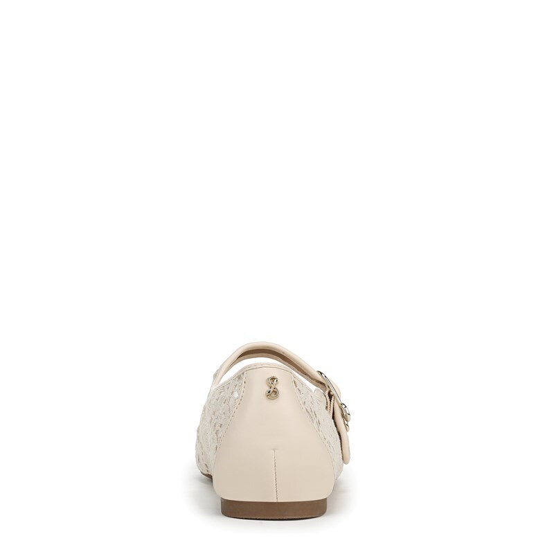 Women's Fredi Mary Jane Flat Shoes (Cream Linen)