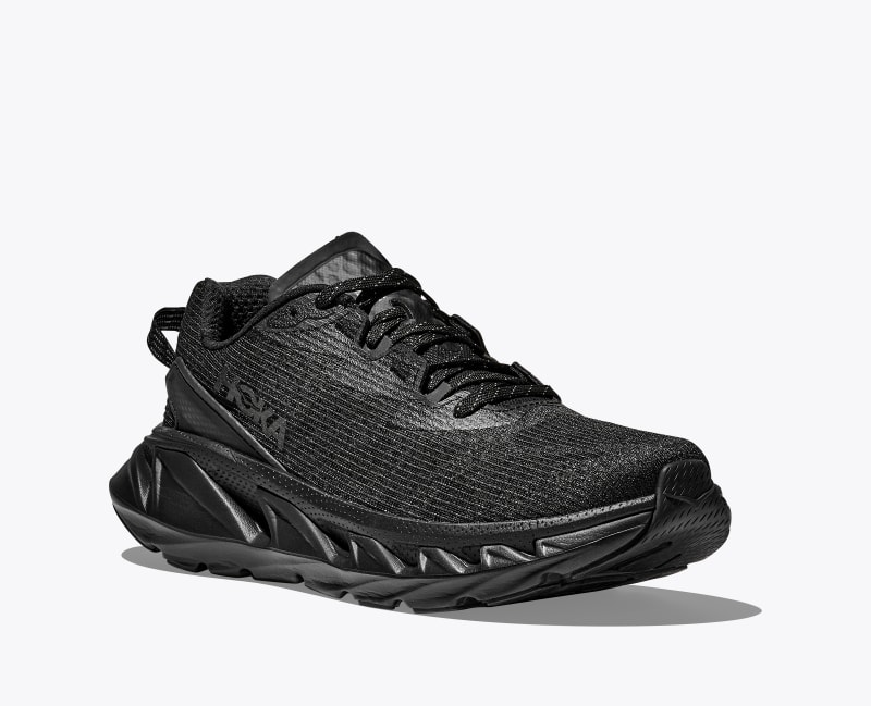 HOKA Elevon 2 TS Shoes in Black/Carbon Black