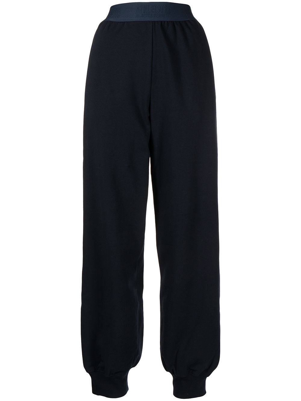 Logo waistband track pants - Blue
