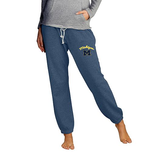 Officially Licensed NCAA Mainstream Ladies' Joggers - Michigan - Blue