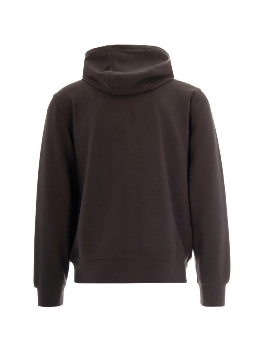 Beige Solid Hoodie