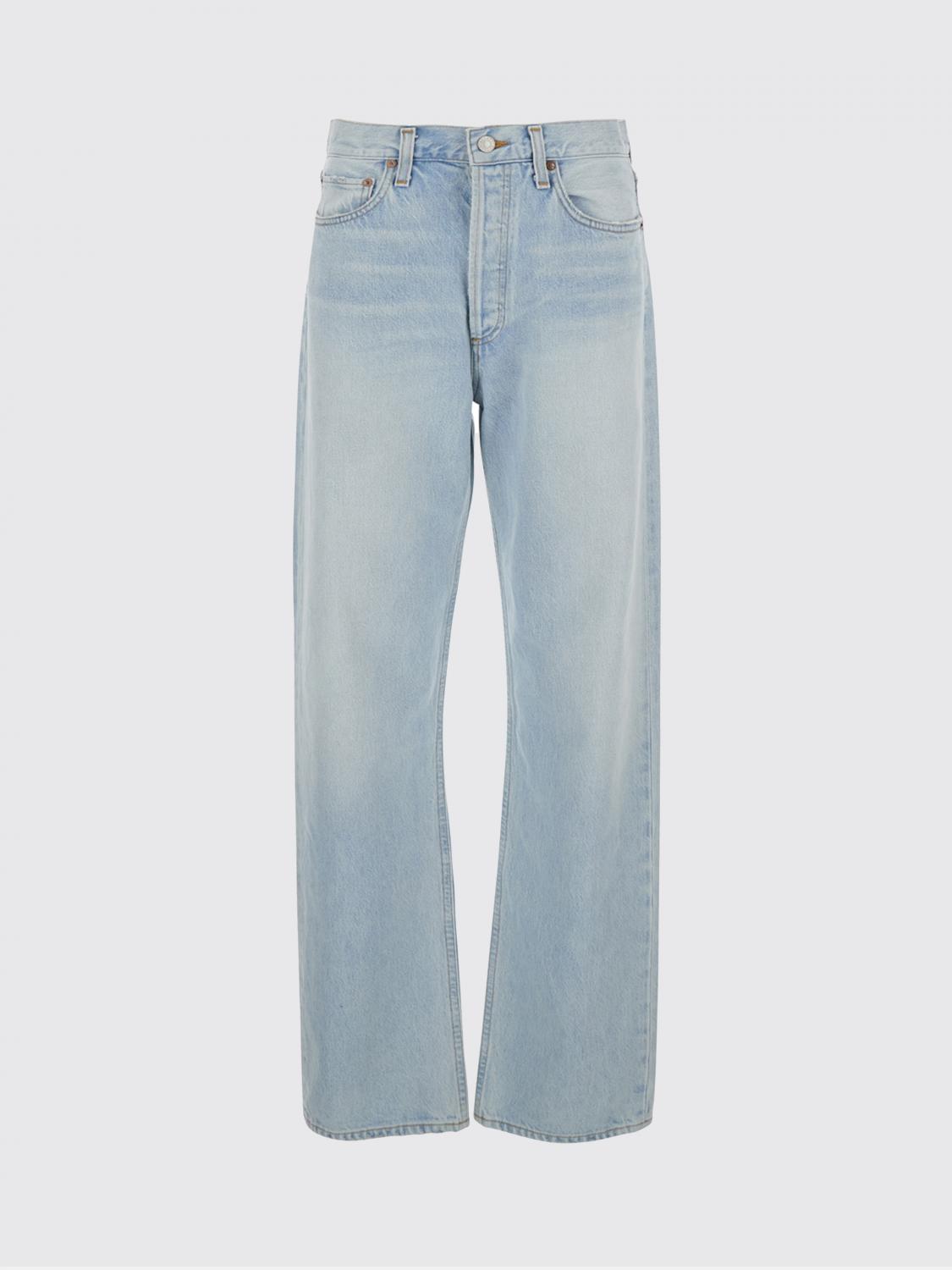 Jeans Woman color Gnawed Blue