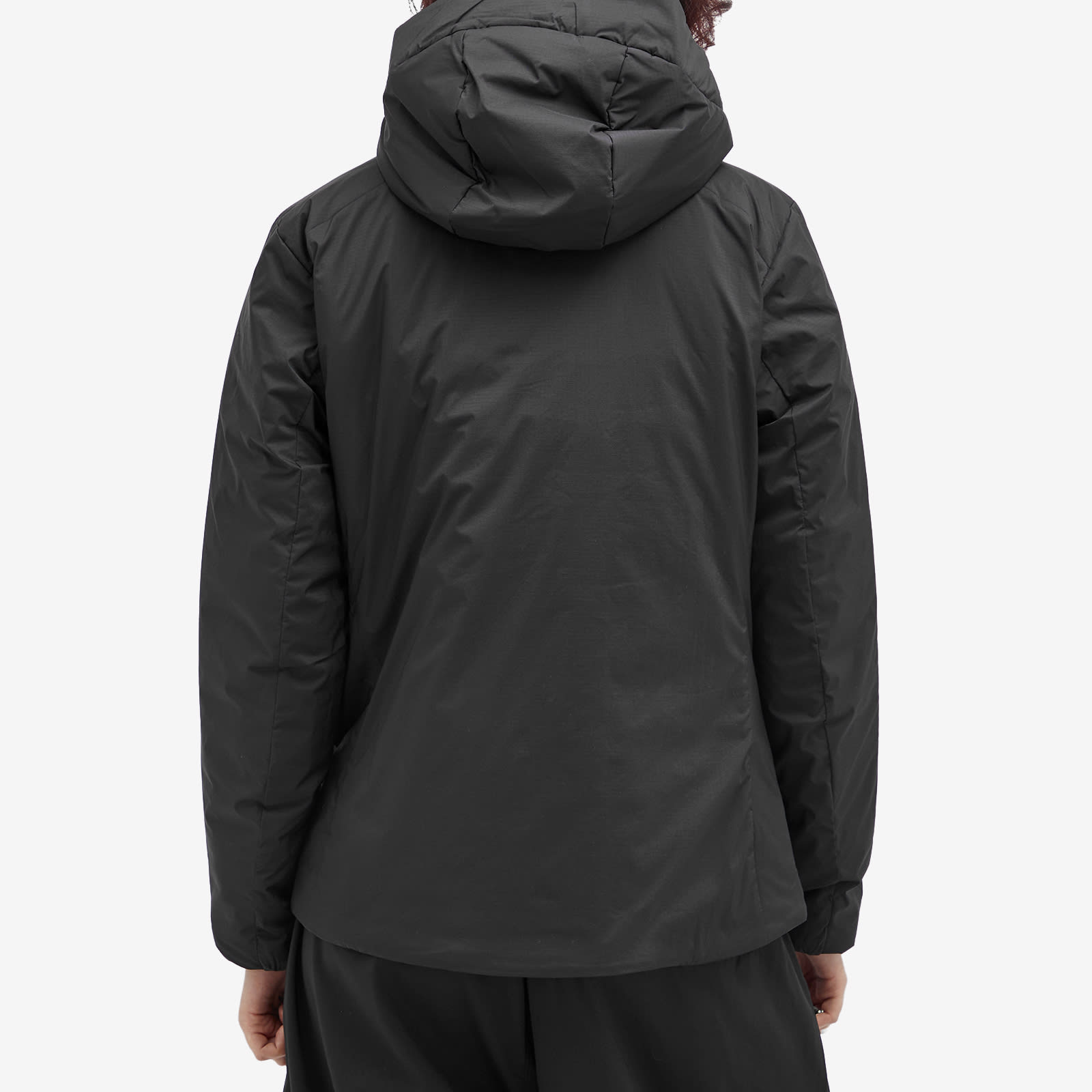 Women's Atom Heavyweight Hoody Jacket in Black