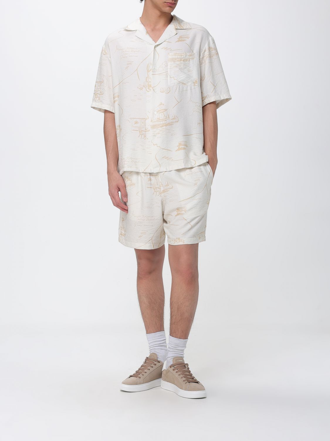 Shorts MAISON KITSUNÉ Men color Nude