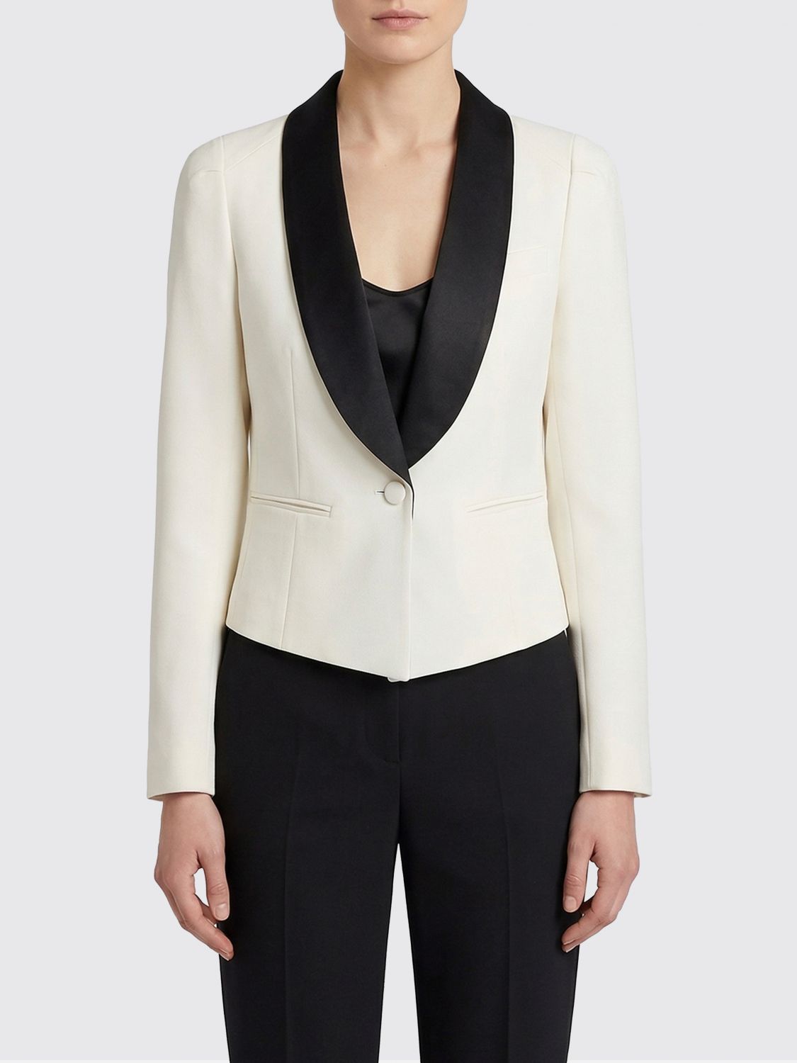 Blazer Woman color White