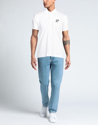 Man Polo shirt White