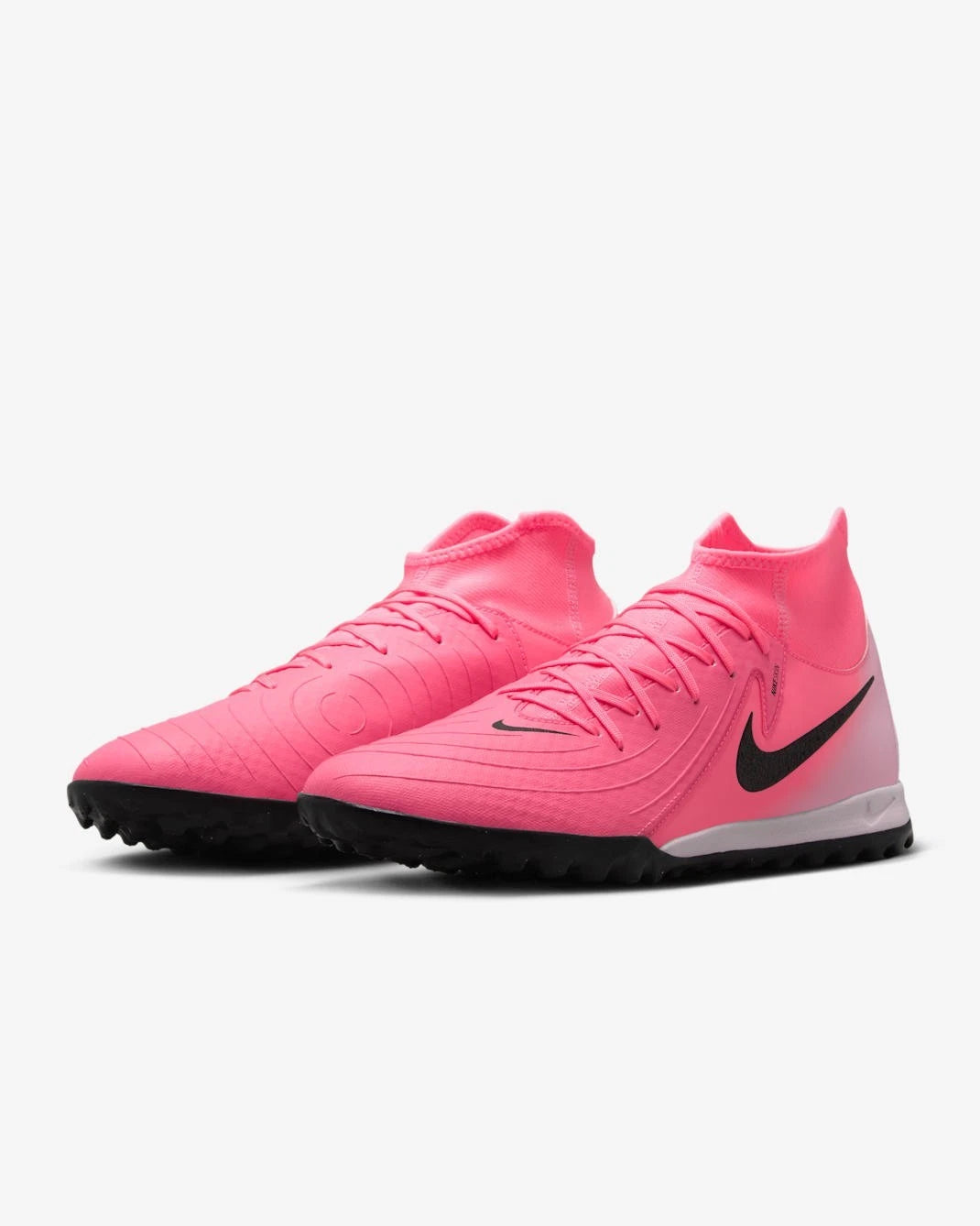 Men's Phantom Luna 2 Academy FJ2566-600 Pink Black Football Shoes GBNC1559