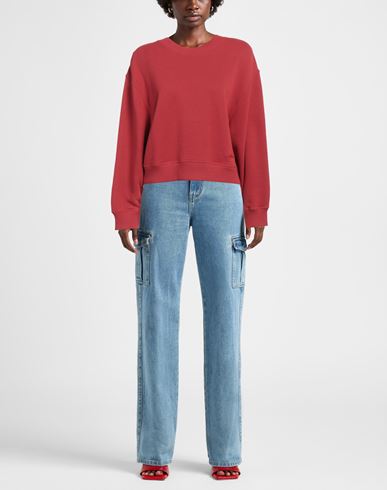 Woman Sweatshirt Tomato red
