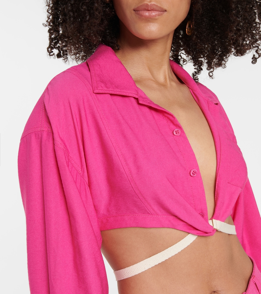 Exclusive to Mytheresa - La Chemise Laurier cropped shirt