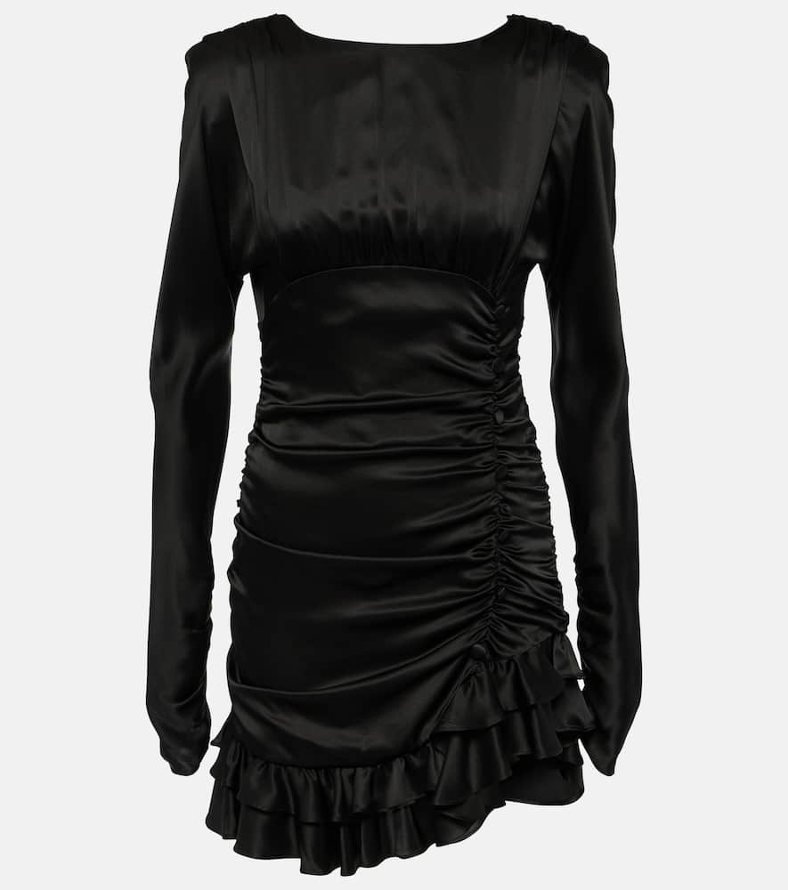 Silk minidress