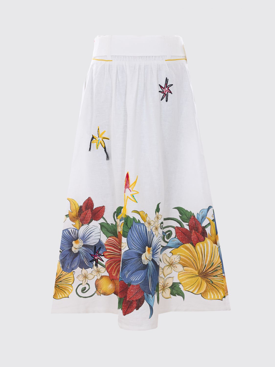 Skirt Woman color White