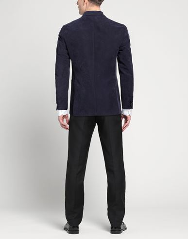 Man Blazer Midnight blue Size 40 Polyester, Polyamide