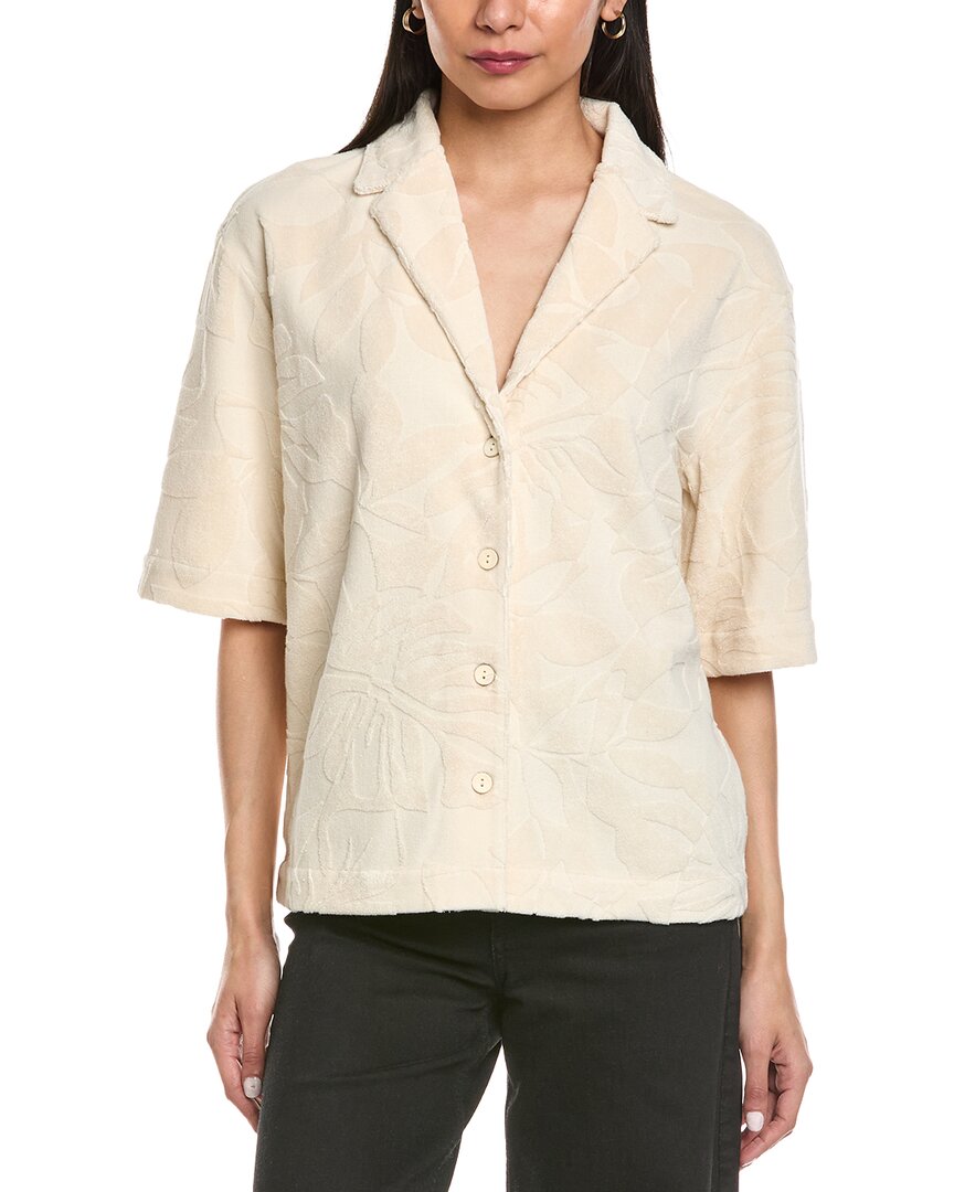 Cabana Towel Terry Camp Shirt