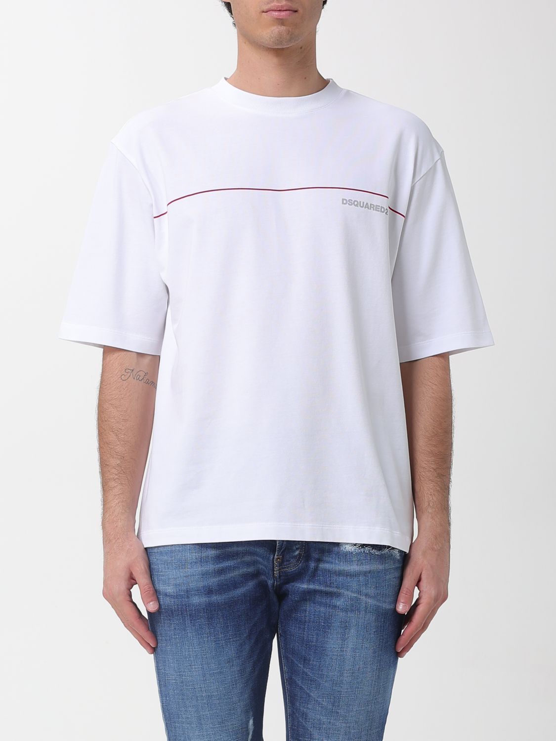 T-Shirt Men color White