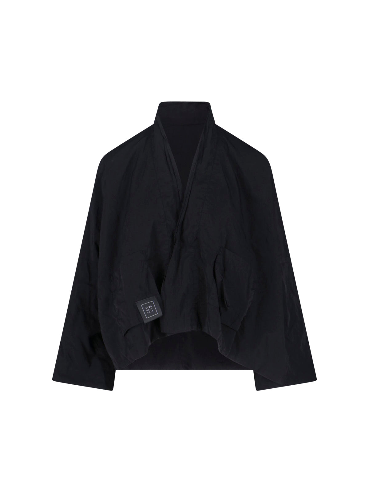 Black No-Rain Waterproof High Collar Jacket