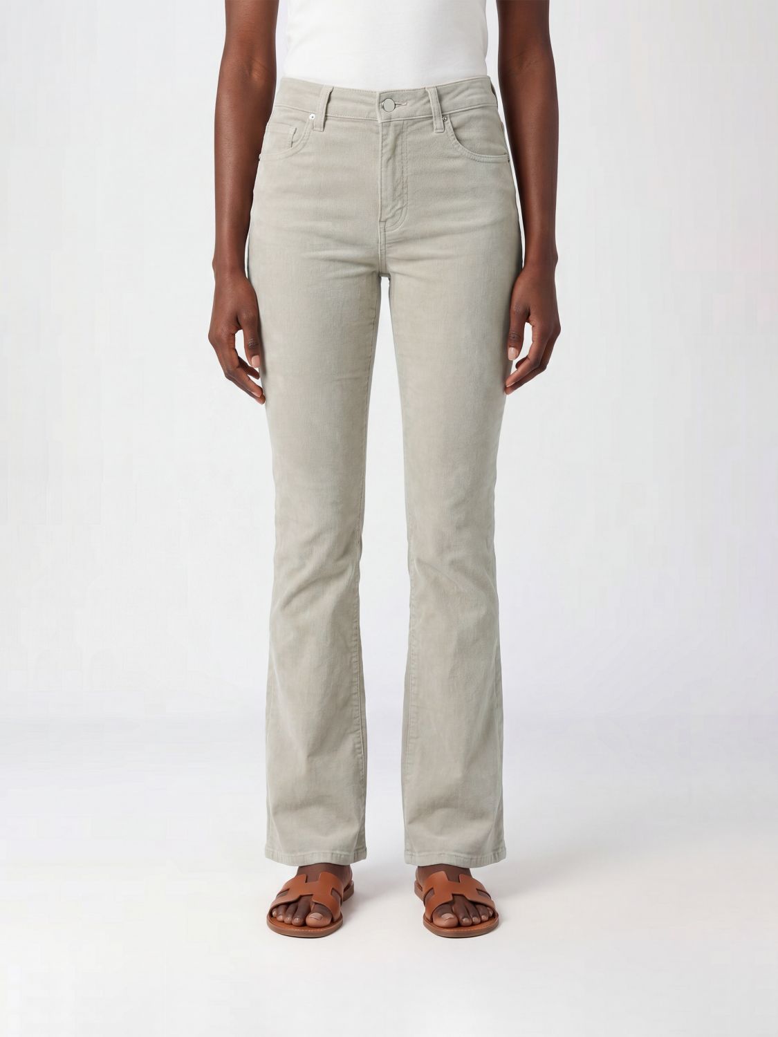 Pants Woman color Dove Grey