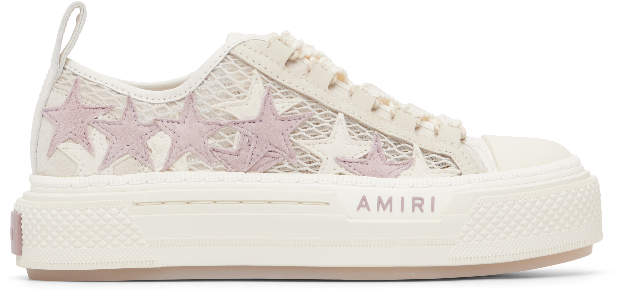 Off-White Mesh Stars Court Low Sneakers