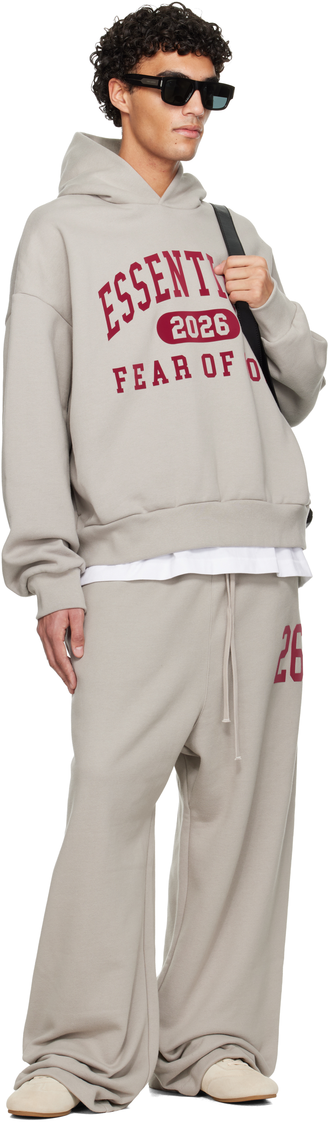 Gray Holiday Lounge Sweatpants
