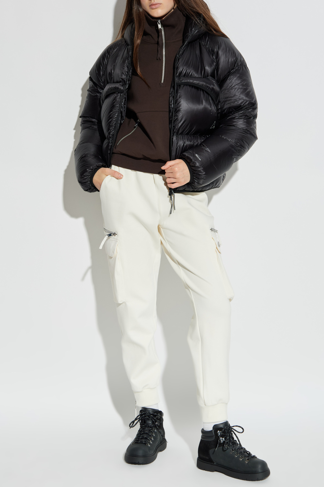 Cargo Sweatpants, Women's, Cream
