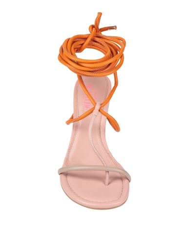Actitude By Twinset Woman Thong sandal Antique rose Size 10 Textile fibers