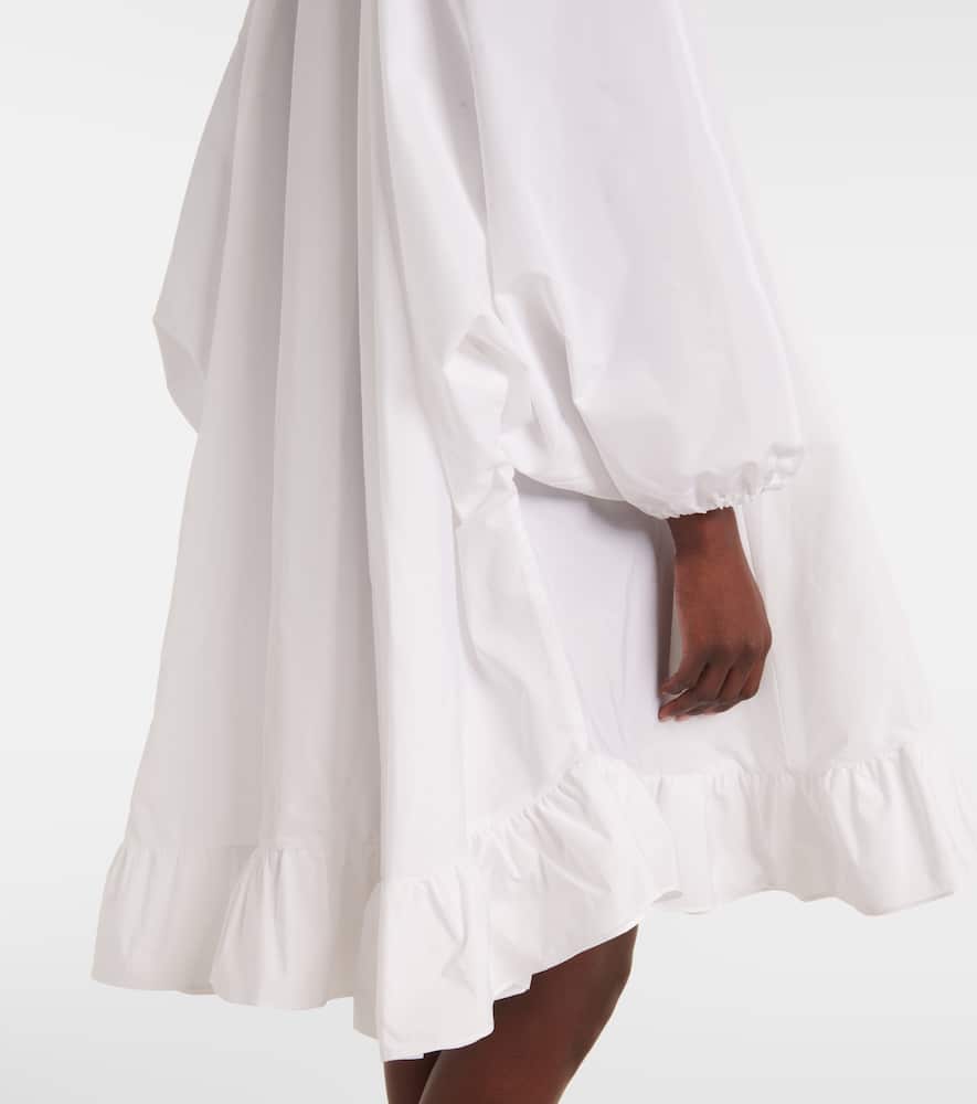 Ruffled minidress