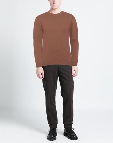 Man Sweater Brown Size L Cashmere