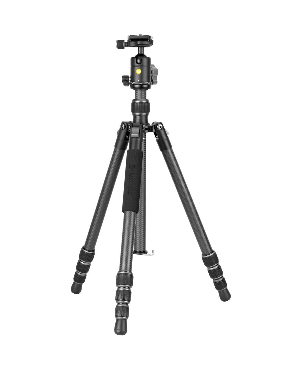 Vesta Go 234CB 4-Section Carbon Fiber Travel Tripod with Veo Bh-50 Ball Head - Black