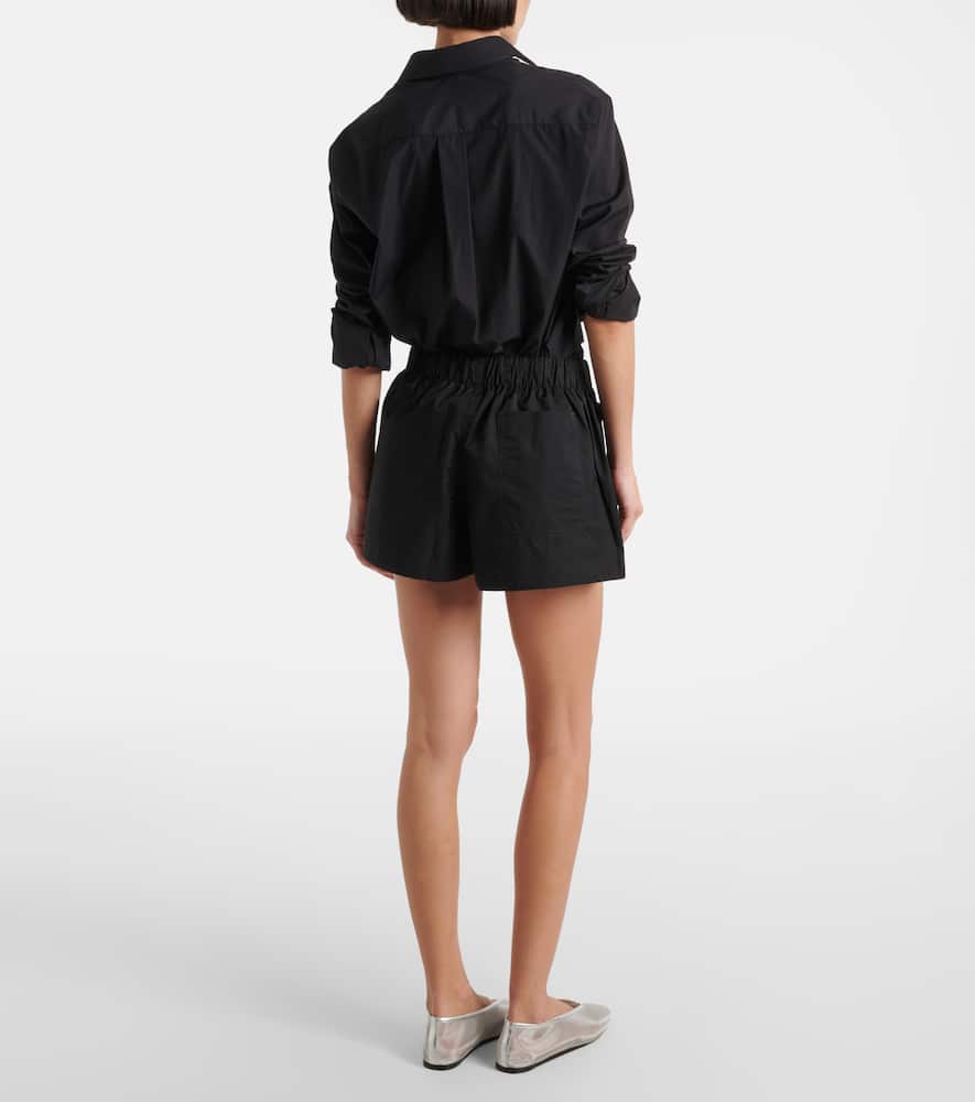 Wardrobe. NYC Cotton-blend shorts