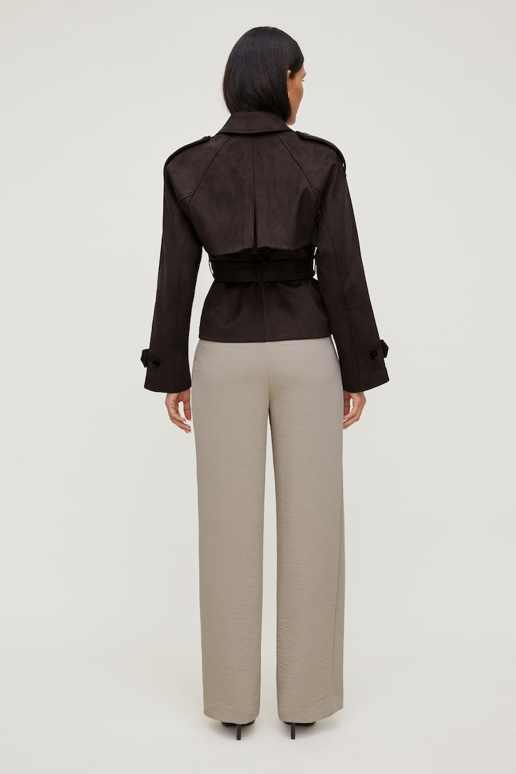 Alex Airflow Wide Leg Pants - Beige - Women Clothing
