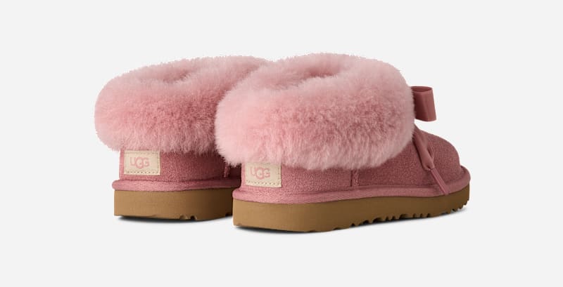 ® Kids' Bailey Slipper Sheepskin in Pink Dawn