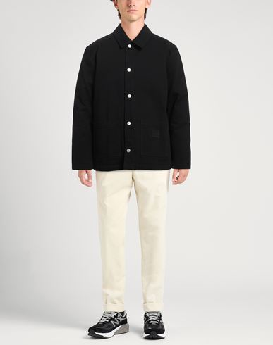 산드로 남성 Man Denim outerwear Black 16395682NW