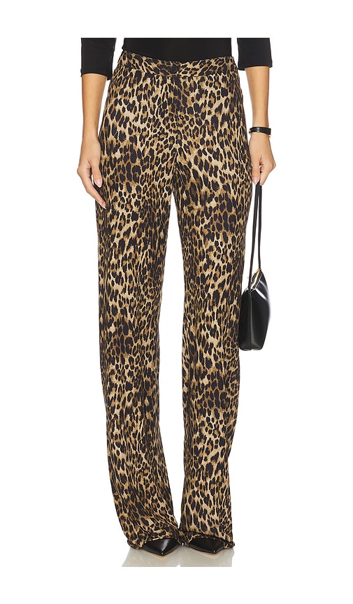 NILI LOTAN Kiana Jersey Pant in Brown. - 6 also , 10, 2