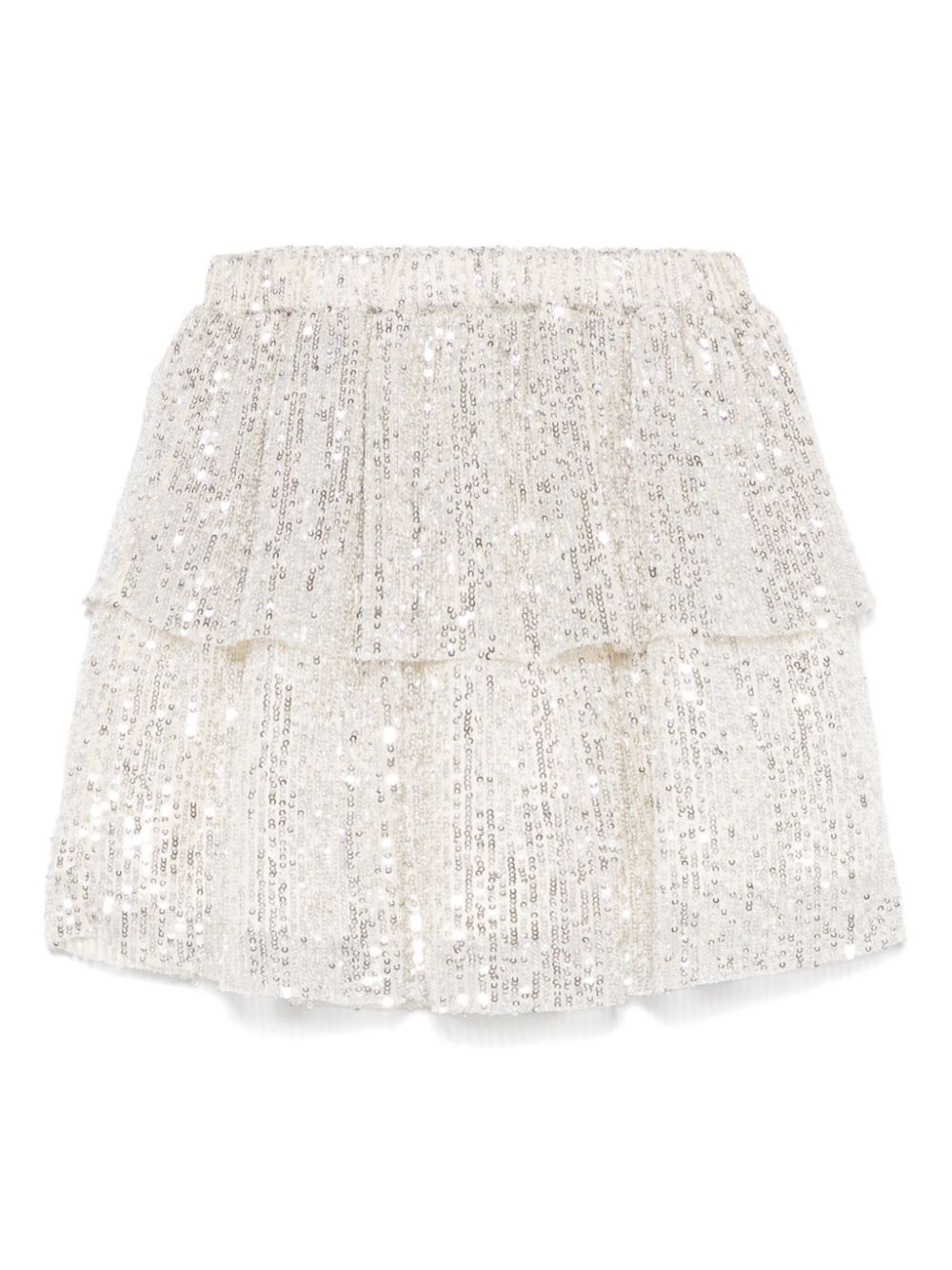 Sequined skirt - Neutrals