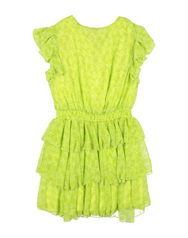 Kid Girl Kids' dress Lime green Size 10 Polyester