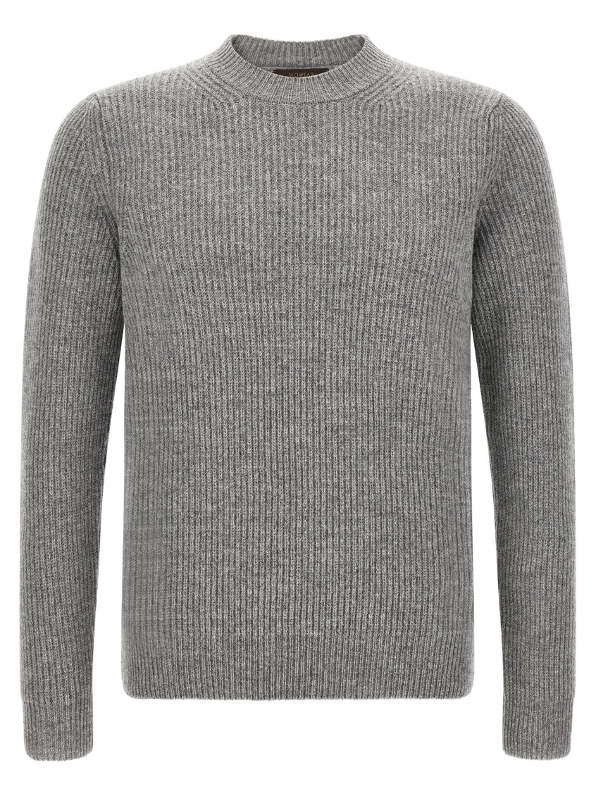 Zanone - crew neck knit sweater soft stretch