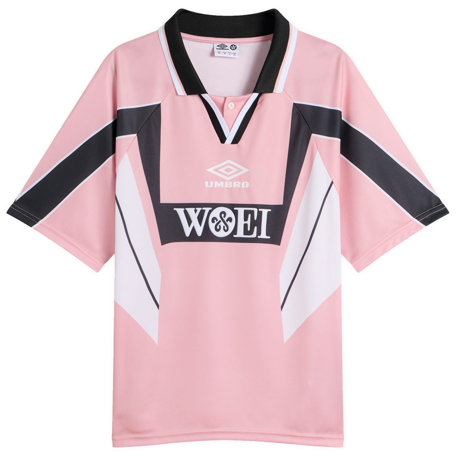 Men's x WOEI Away Jersey Top Pink/Black