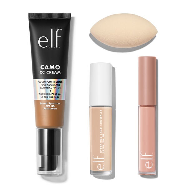 Camo Collection Satin Finish Kit - Vegan and Cruelty-Free Makeup
