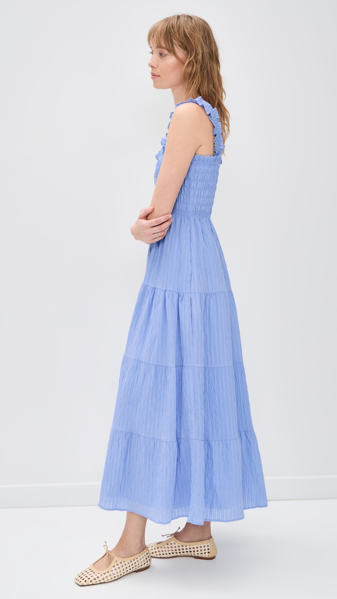 The Kimmy Nap Dress Bluebird