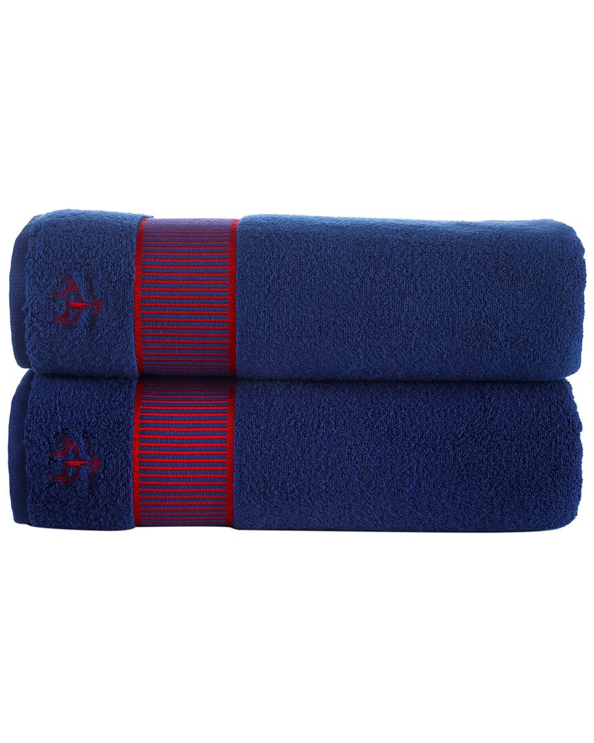 Fancy Border 2pc Bath Sheets