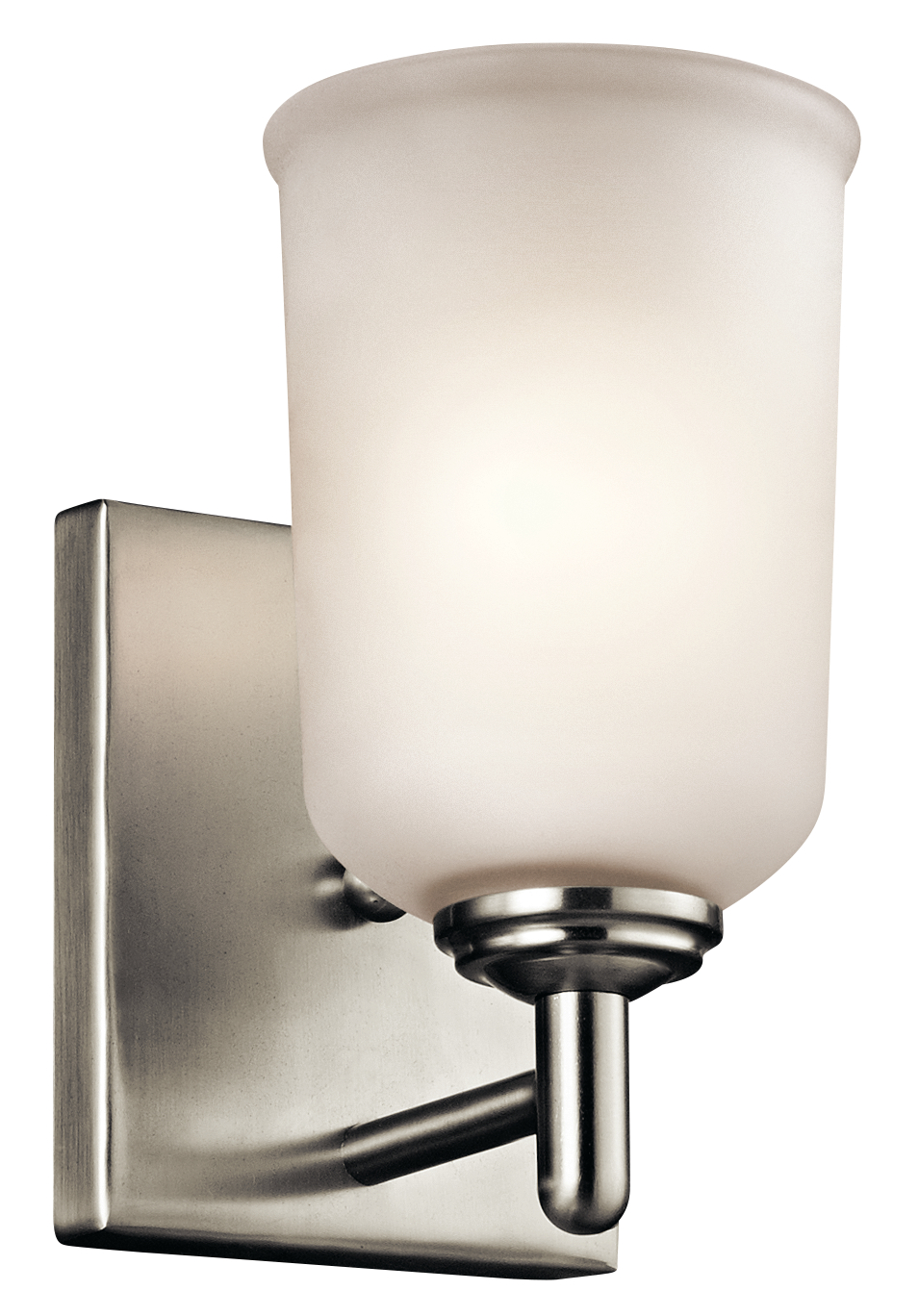 Shailene 1-Light Wall Bracket in Brushed Nicke