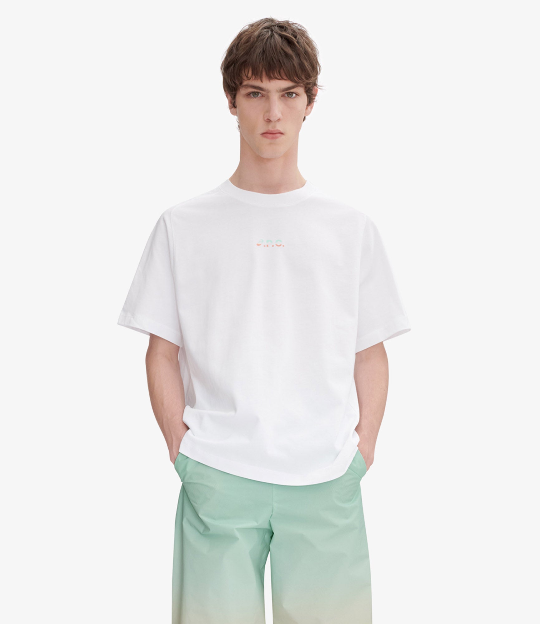 A. P.C. Wind T-shirt XS AAB - White