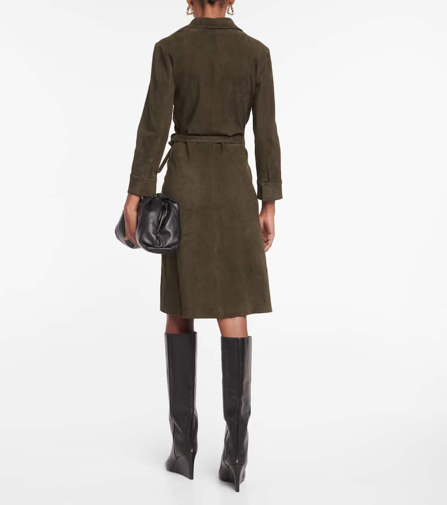 Ross suede minidress