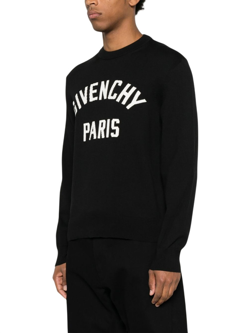 Cotton Blend Crewneck Sweater