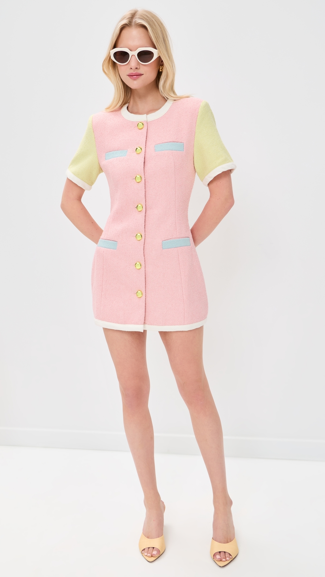 Taylor Dress Pink Multi