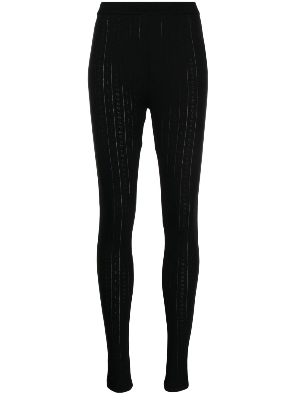 T-Edie Pointelle leggins - Black