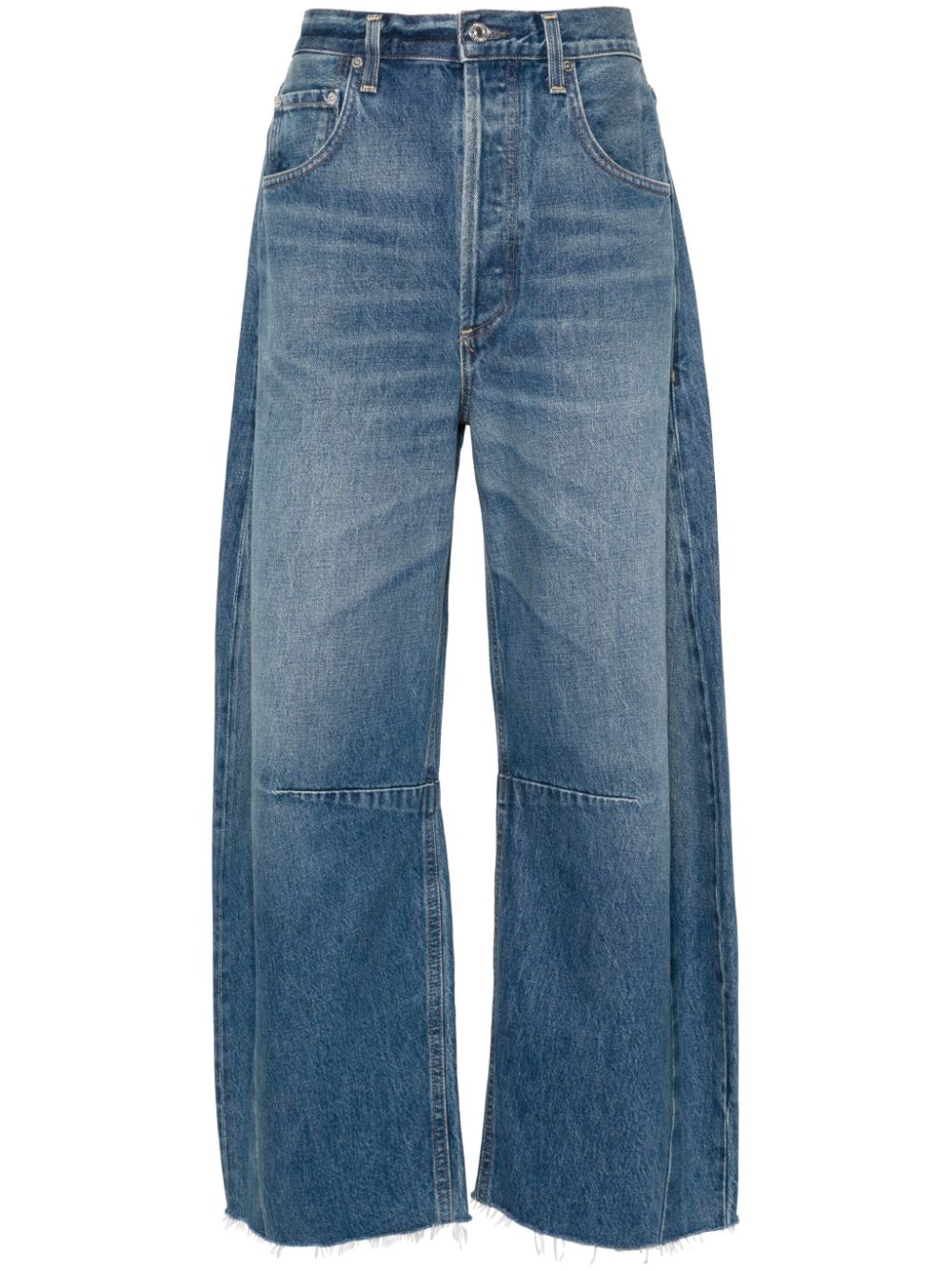Logo-patch jeans - Blue