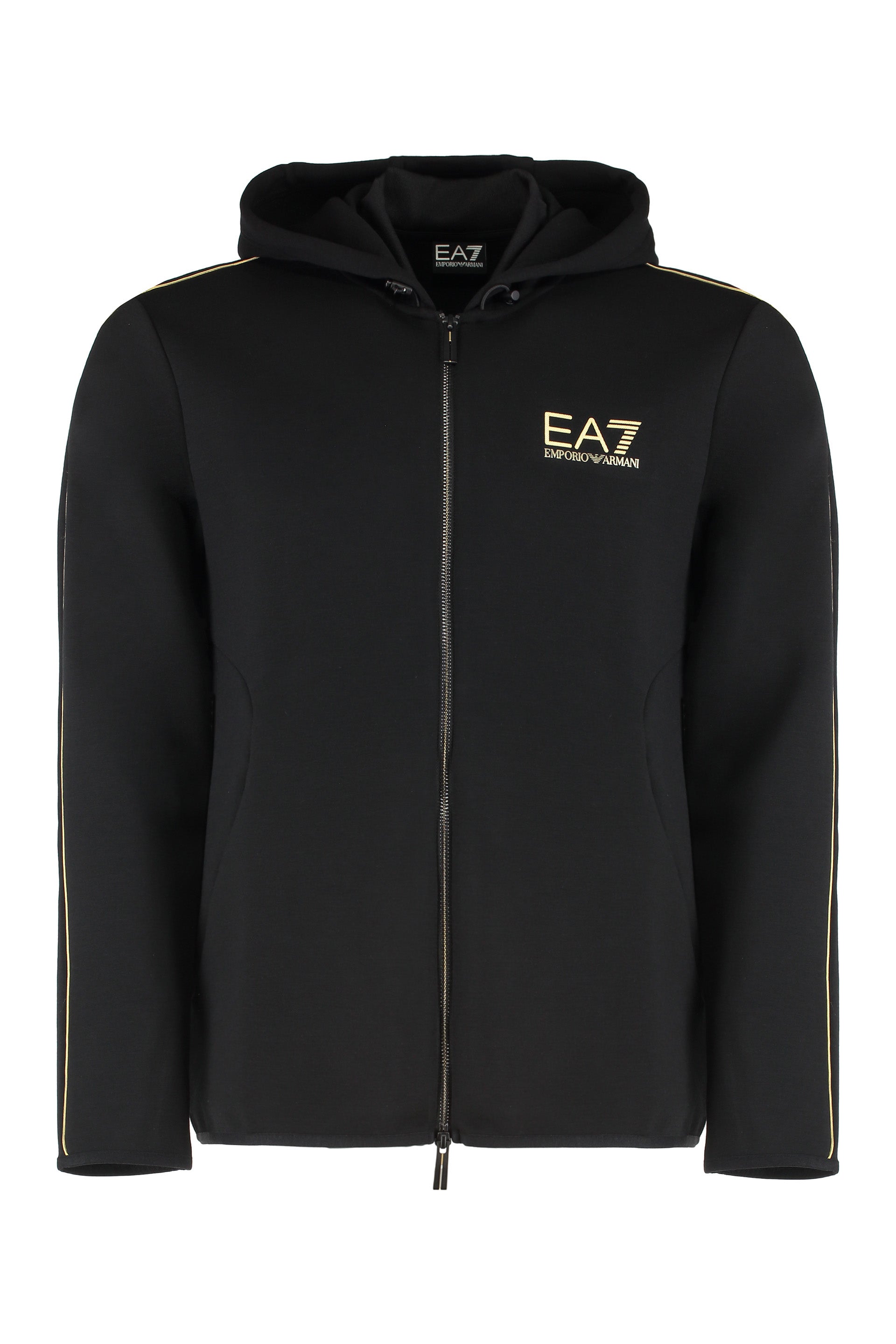Men's Full Zip Hoodie with Side Zipper Pockets