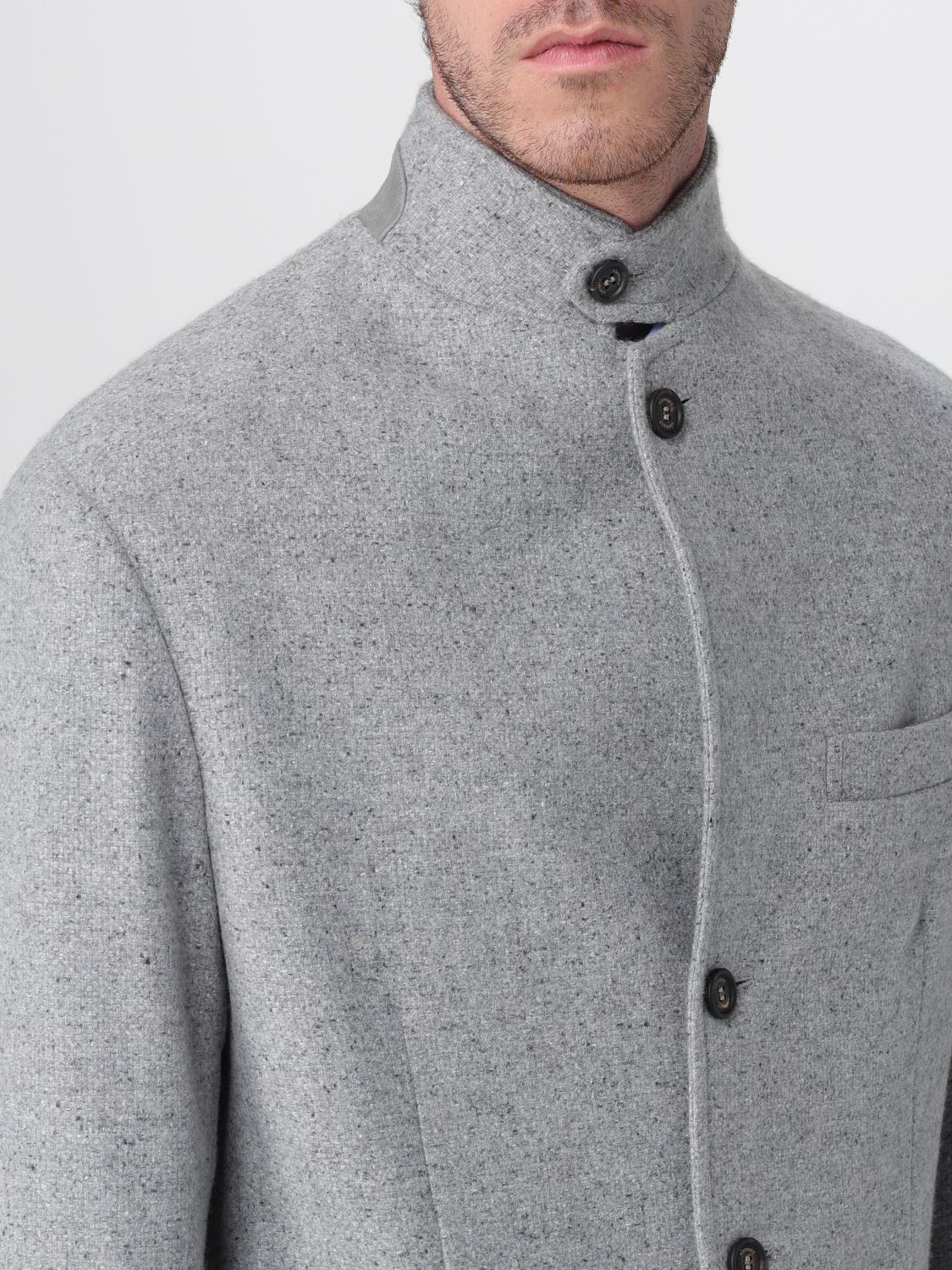 Blazer Men color Grey