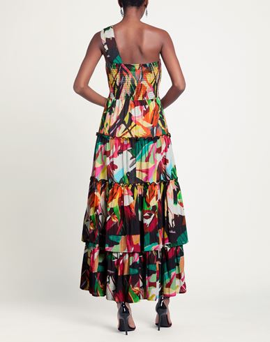 Woman Maxi dress Green Size L Cotton