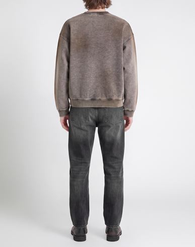 Man Sweatshirt Grey Size L Cotton